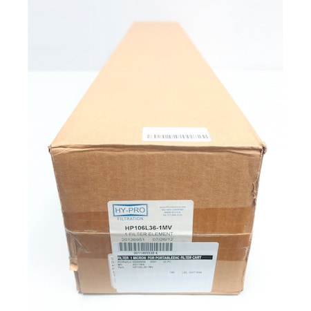 Hy-Pro Hydraulic Filter Element HP106L36-1MV